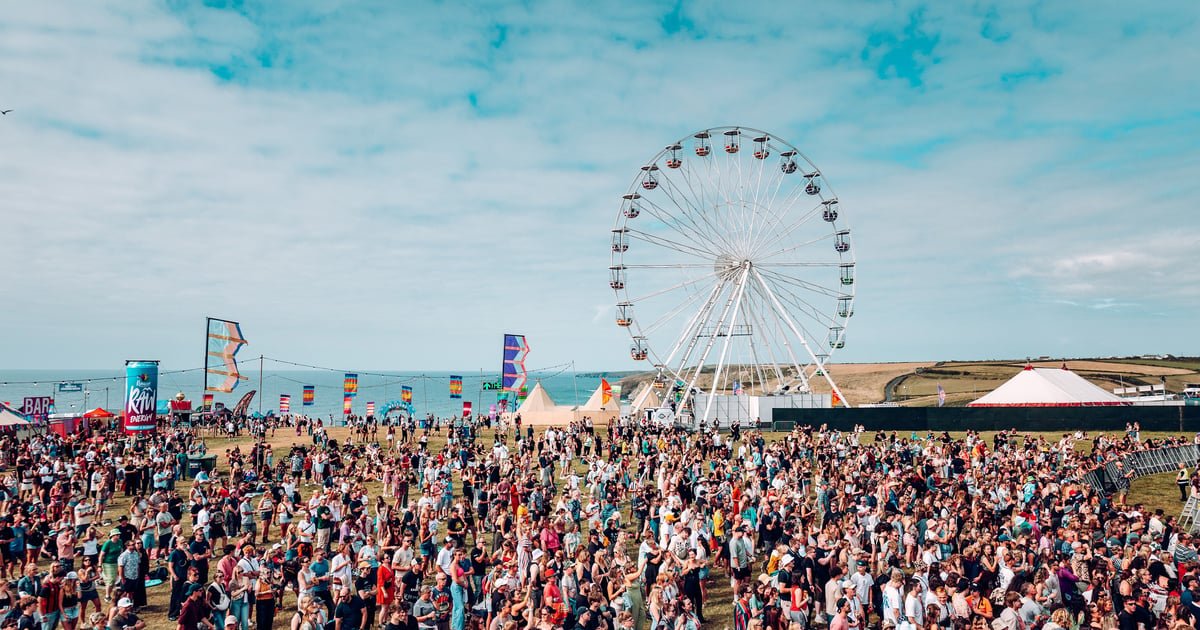 Publico no Boardmasters Festival, na Cornualha