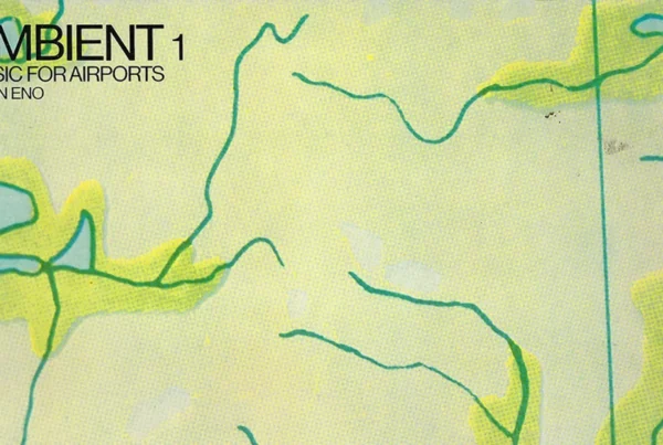 Capa do álbum 'Ambient 1: Music for Airports', de Brian Eno
