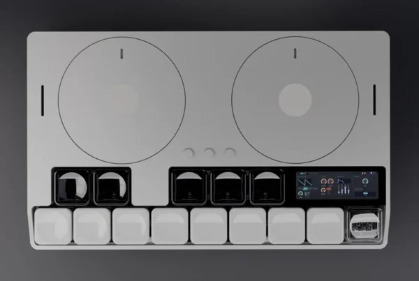 O mini sintetizador MD-7, da Mach Devices